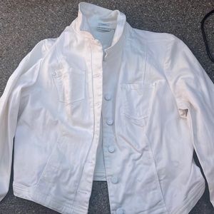 White Jean Jacket